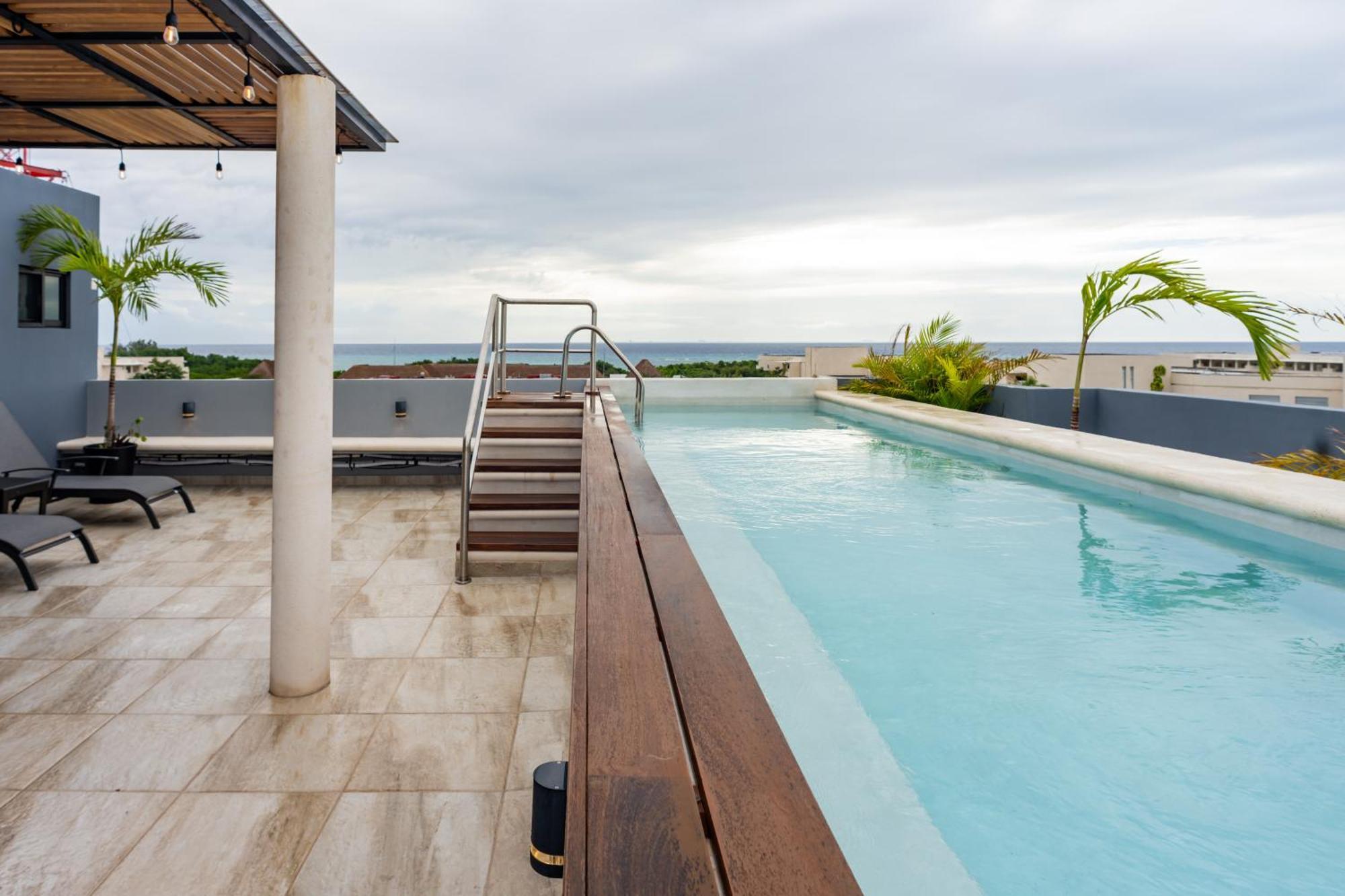 Ferienwohnung Casa Bonita Playa Del Carmen Exterior foto